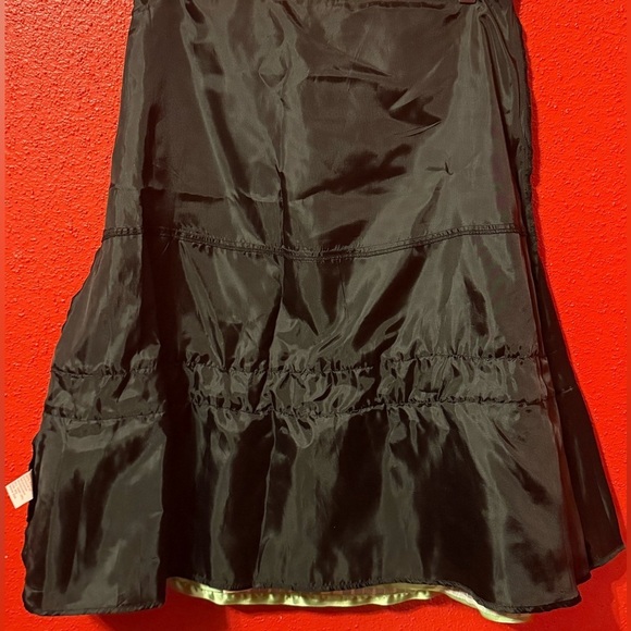 Anthropologie Snak Striped A-Line Skirt with Petticoat - Picture 6 of 8